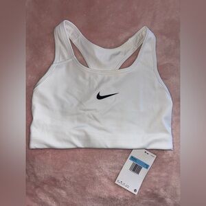 White Nike Sports Bra